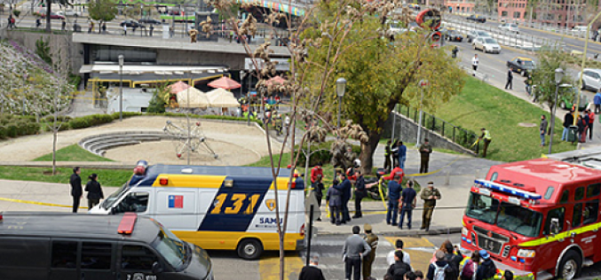 Bombazo en Subcentro de metro Escuela Militar deja ocho heridos