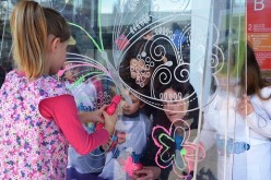 Niños con cáncer y de programa del Sename recibieron septiembre con fiesta de volantines