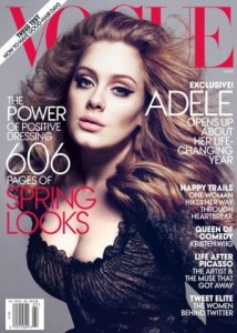 Adele en la Portada de 'Vogue' en 2013
