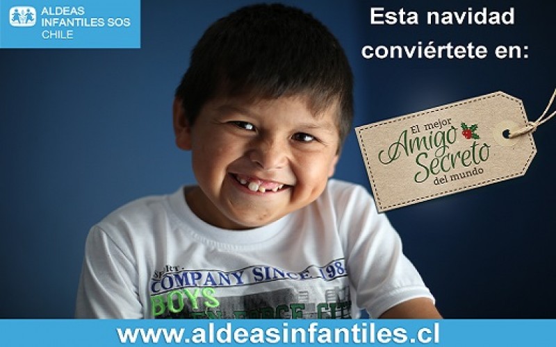 Aldeas Infantiles SOS lanza campaña “Conviértete en el mejor amigo secreto del mundo”