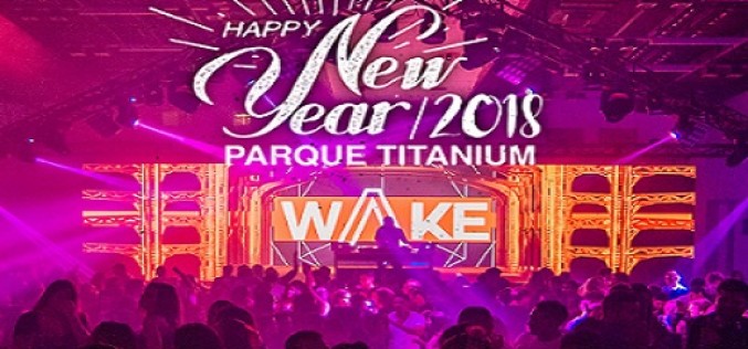 Happy New Year Parque Titanium 2018 by Wake