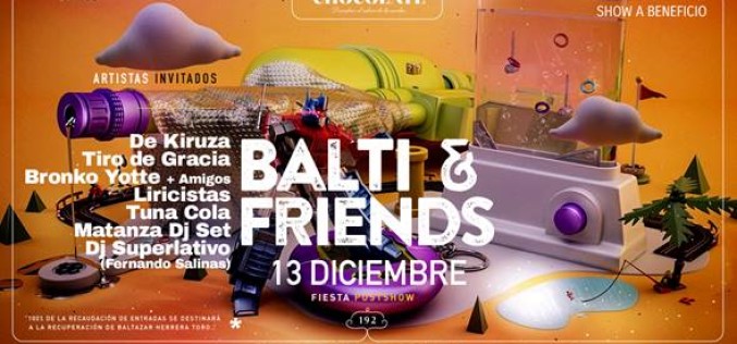 Show a beneficio de Balti & Friends