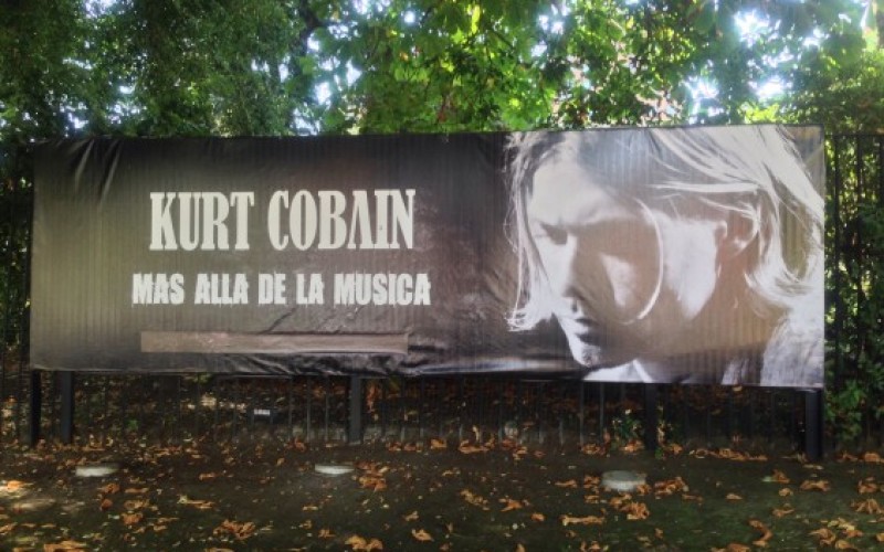 Quedan pocos días para visitar la exposición “Kurt Cobain más allá de la música”