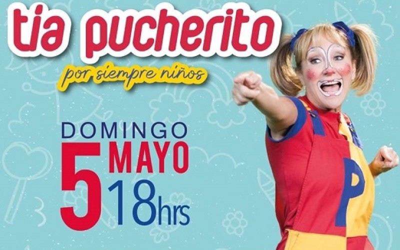 Tía Pucherito se presentará en Mall Plaza Egaña