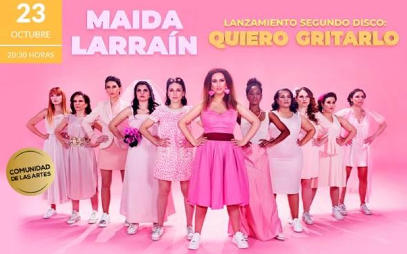 Javiera Contador se suma a concierto de Maida Larraín