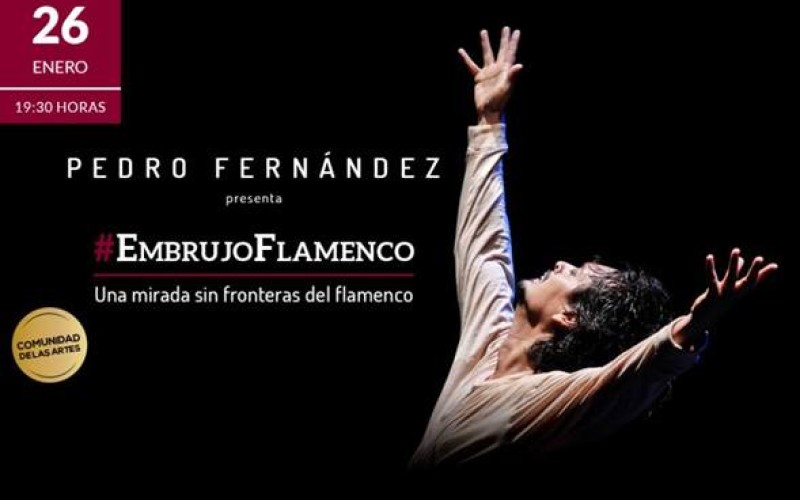 Bailaor Pedro Fernández regresa a Chile con #Embrujoflamenco