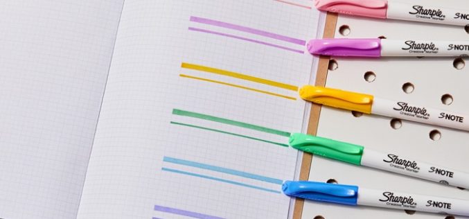 Sharpie S-Note: Un solo lápiz, para destacar, escribir, dibujar y colorear
