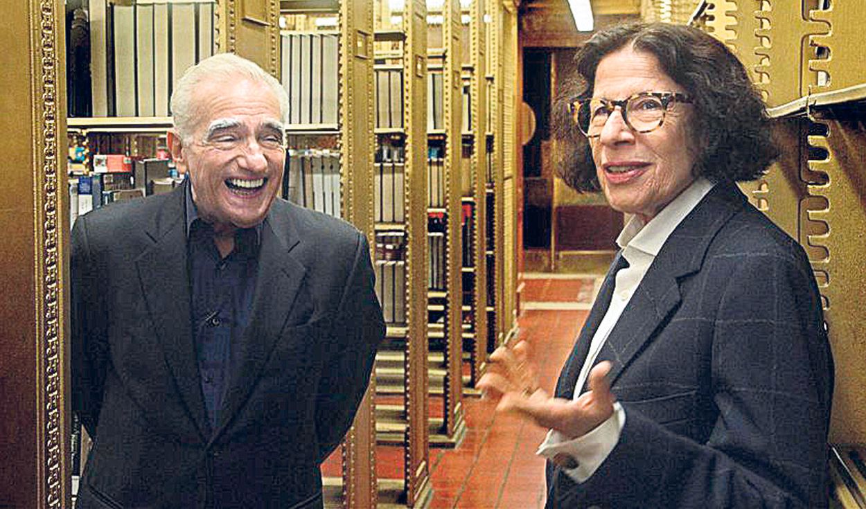 Martin Scorsese y Fran Lebowitz.