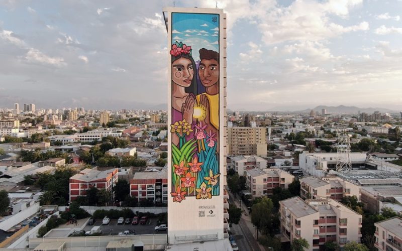 Converse crea mural sustentable que busca romper las barreras en la igualdad de género y raciales
