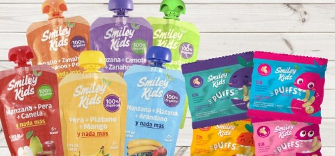 Smiley Kids Food: Niños alimentados 100% natural
