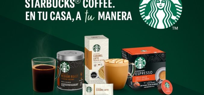 Nestlé lanza línea de productos Starbucks