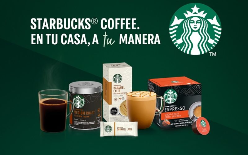 Nestlé lanza línea de productos Starbucks