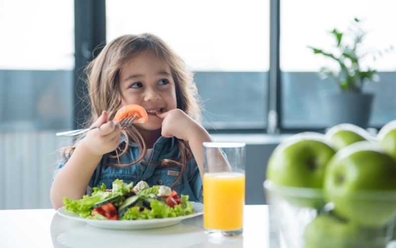 Comer sano: la fórmula para niños felices