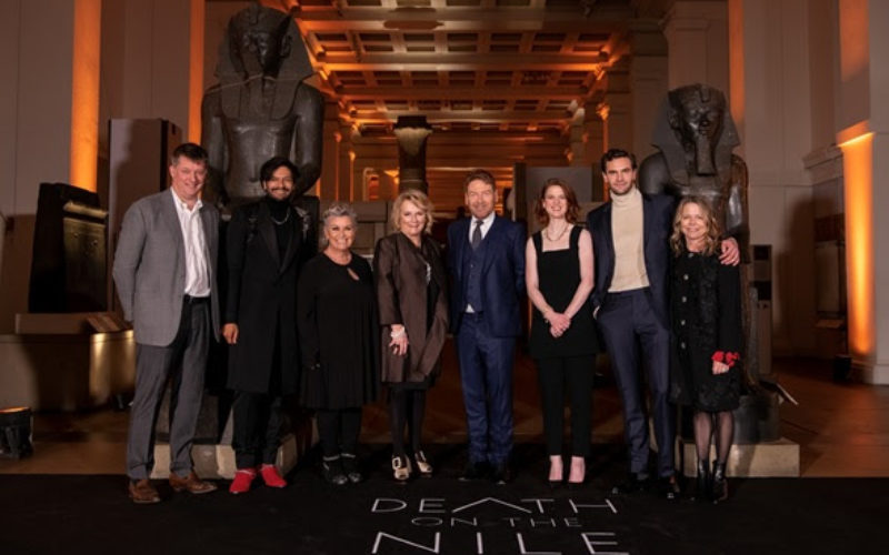 Kenneth Branagh y el elenco de “Muerte en el Nilo” celebran su estreno
