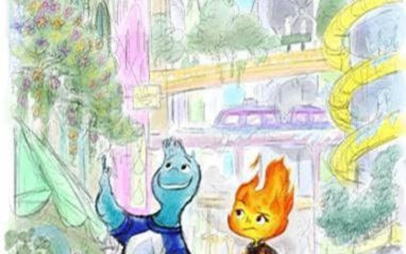 Revelan la primera imagen de elemental la nueva película de Disney y Pixar