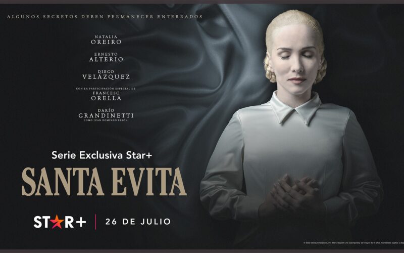 El 26 de julio se estrena “Santa Evita”
