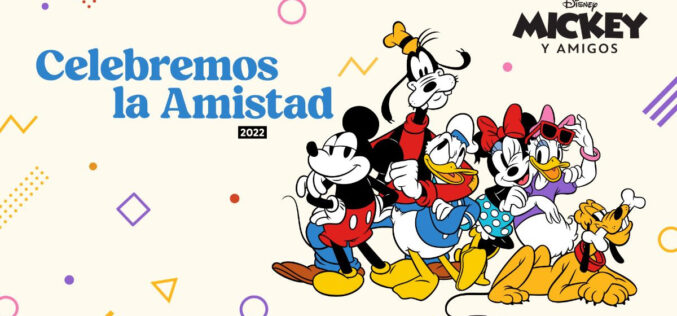 En julio, Mickey y amigos celebran el mes de la amistad