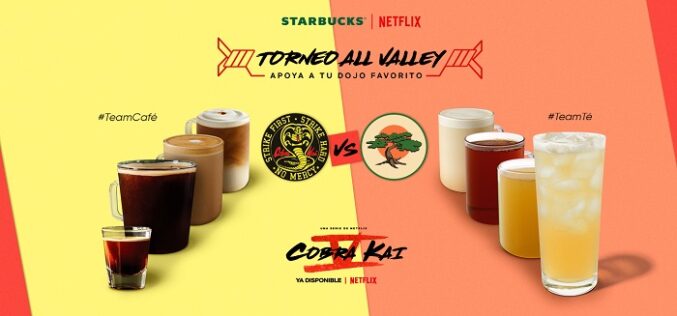 Starbucks organiza torneo de bebidas inspirado en Cobra Kai