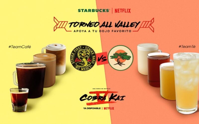 Starbucks organiza torneo de bebidas inspirado en Cobra Kai