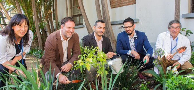 <strong>Hospital Barros Luco inaugura nuevo Jardín Sanador para favorecer terapias de salud mental</strong>