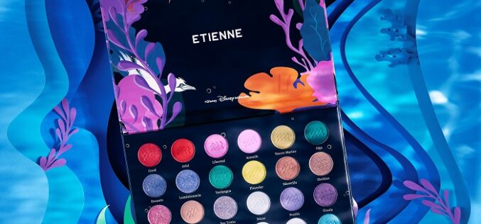 Etienne Cosmetics lanza nueva línea de maquillaje inspirado<br>en La Sirenita