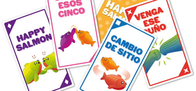 Happy Salmon, nuevo “frenético” juego de cartas para disfrutar