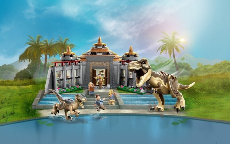 Lego lanzó línea de produtos para conmemorar el 30 aniversario de Jurassic Park