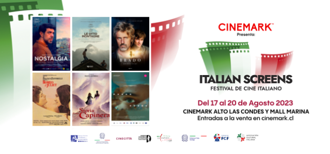 Cinemark: Llega “Italian Screens” Festival de Cine Italiano en Chile