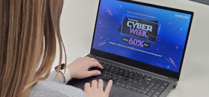 Cyber Week de Samsung.com tendrá descuetos hasta 60% de descuento en más de 400 productos