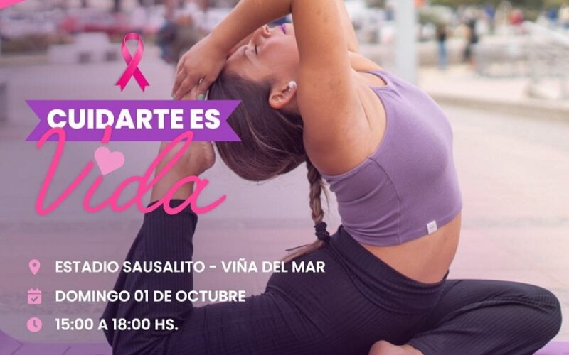 Con actividad gratuita de yoga buscan concientizar sobre el cáncer de mama