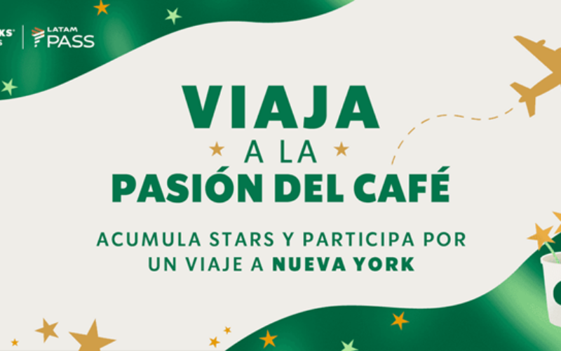 Starbucks y LATAM Pass lanzan concurso con el que te llevan a Nueva York