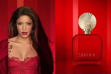 Shakira presenta su nuevo perfume: Rojo