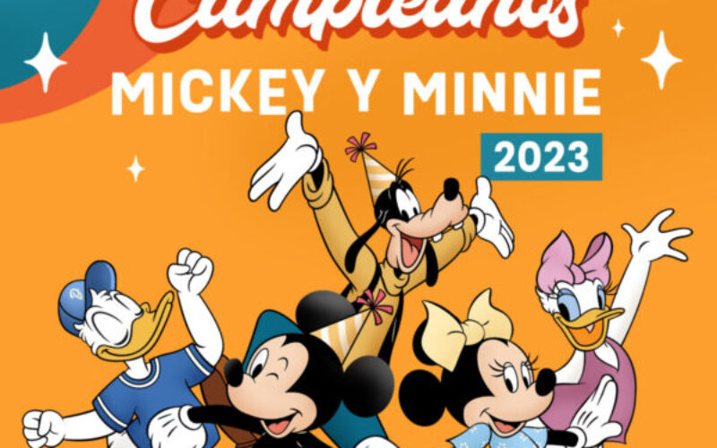 <strong>¡Feliz cumpleaños, Mickey Mouse y Minnie Mouse!</strong>