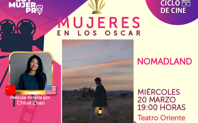 Con ciclo de cine de directoras mujeres, Providencia celebrará 8M