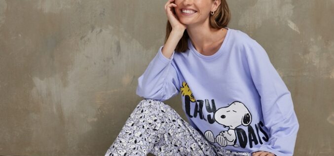 Te presentamos los nuevos pijamas de Snoopy de Intime