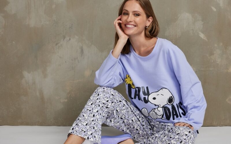 Te presentamos los nuevos pijamas de Snoopy de Intime