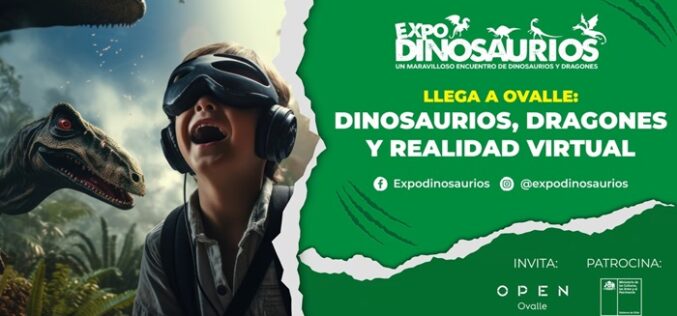 Expo dinosaurios: más de 15 dinosaurios y criaturas de fantasía llegan a Open Ovalle