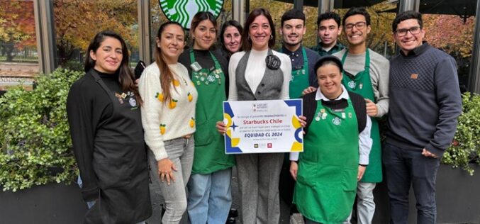  Starbucks Chile reconocido por esfuerzos para promover la inclusión LGBTQIA+ en el lugar de trabajo