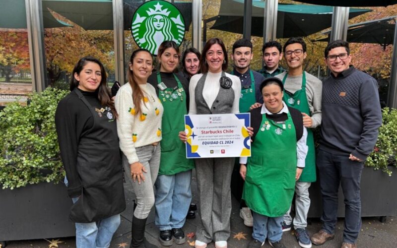  Starbucks Chile reconocido por esfuerzos para promover la inclusión LGBTQIA+ en el lugar de trabajo