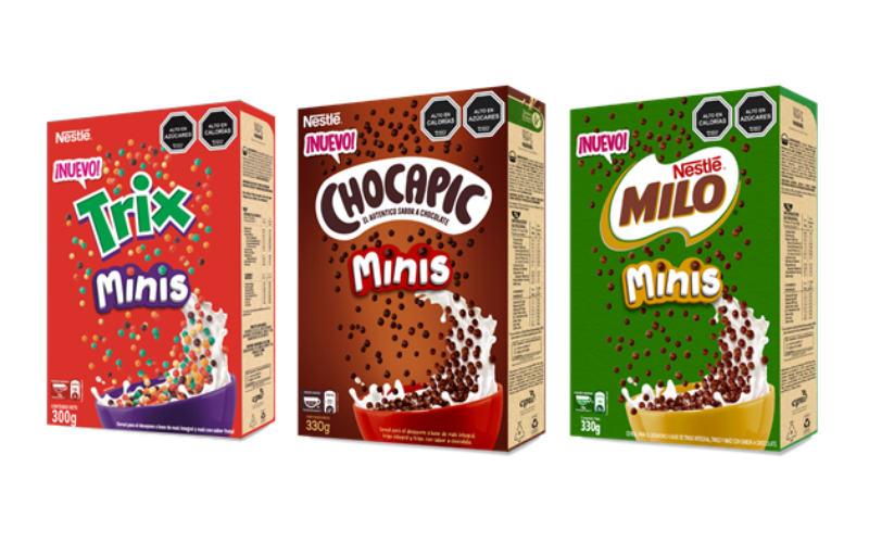 Tus cereales favoritos ahora en versión mini