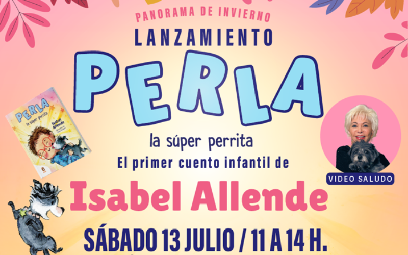 Primer cuento infantil de Isabel Allende se presenta en Providencia